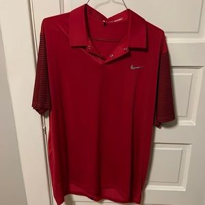 Red Tiger Woods Collection Golf Polo - Size XL